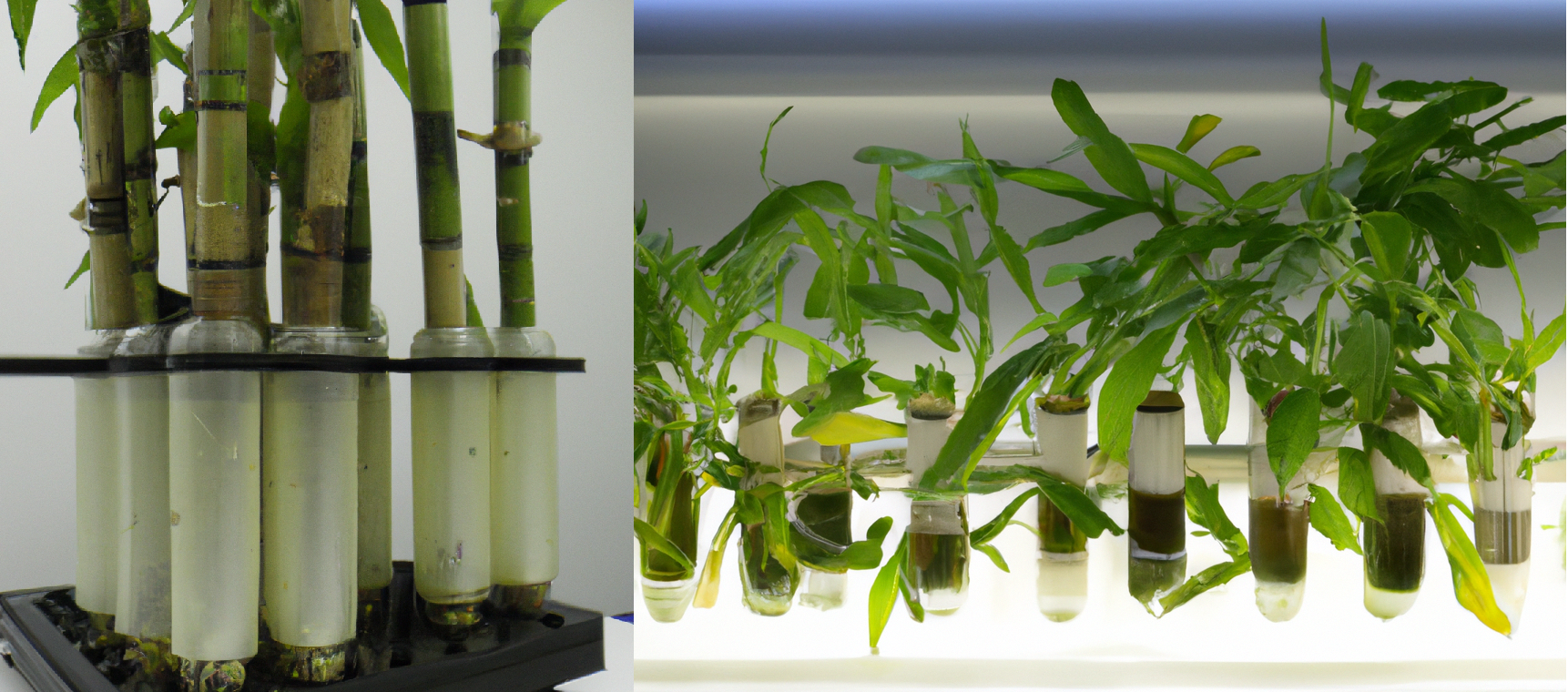 Hydroponic bamboo