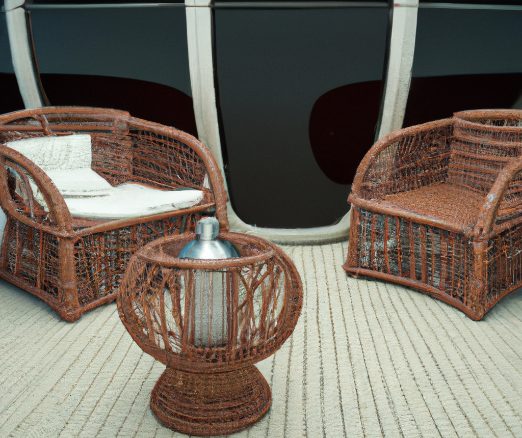 Wicker spaceship - DALL-E 